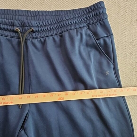 Xersion Quick-Dri Fleece Pant Men's 3XLT Navy Jogger Drawstring EUC LNC 3 Pocket - Picture 4 of 11